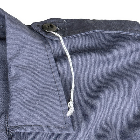 Vintage Tru-Spec Tactical Shirt Mens LARGE LONG Navy Blue  Long Sleeve Deadstock - Picture 4 of 6